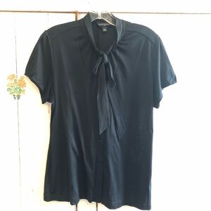 Banana Republic silk top.